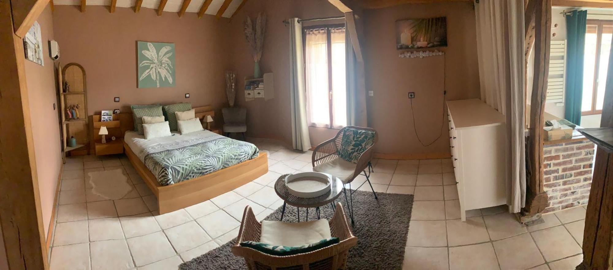 Chambre Salon Independant, Salle De Bain Wc Prives, Jardin Prive, Piscine Partagee Pres D'Un Lac Mesnil-Saint-Père エクステリア 写真